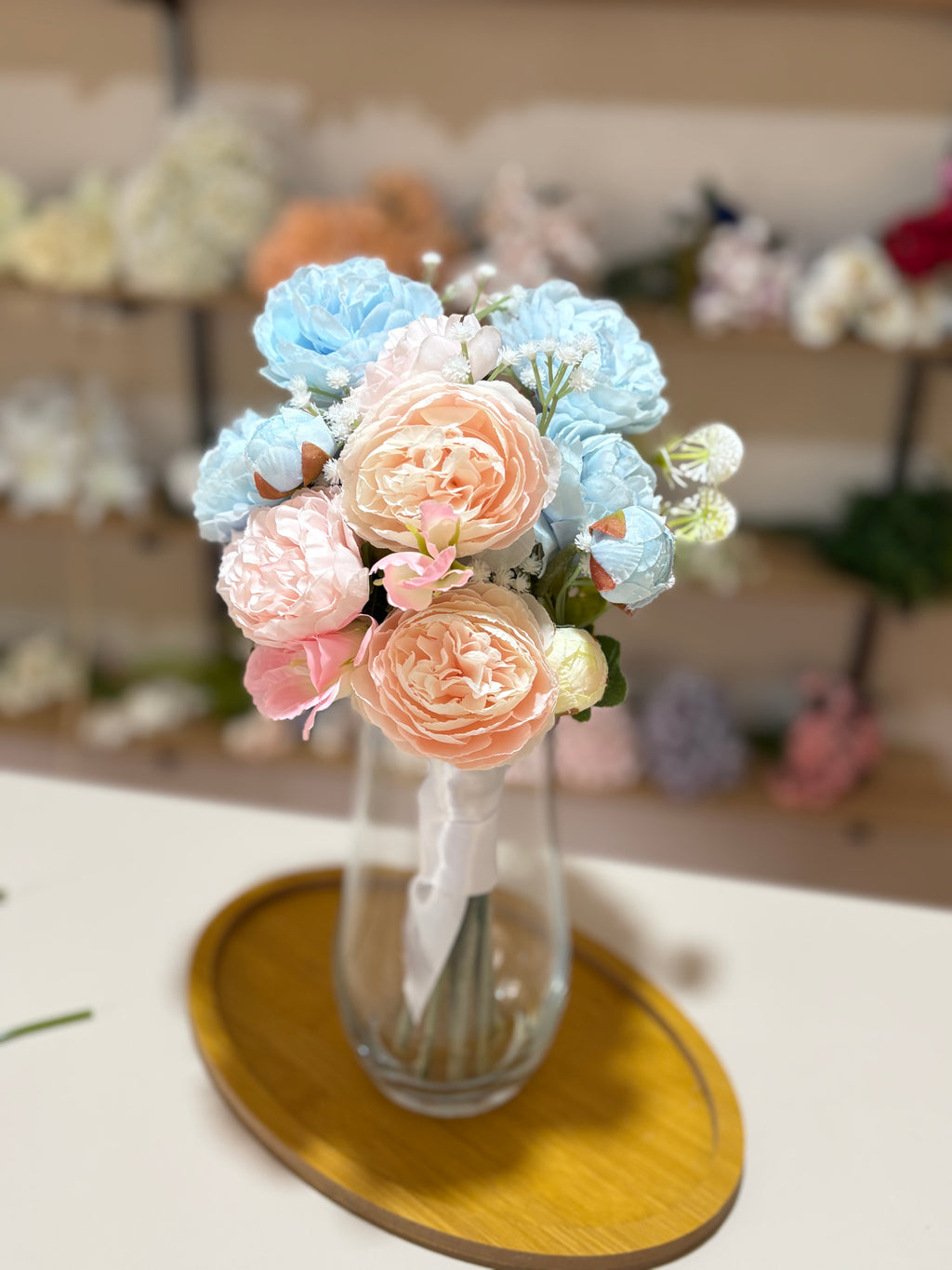 Pastel Rüya Yapay Gelin Buketi