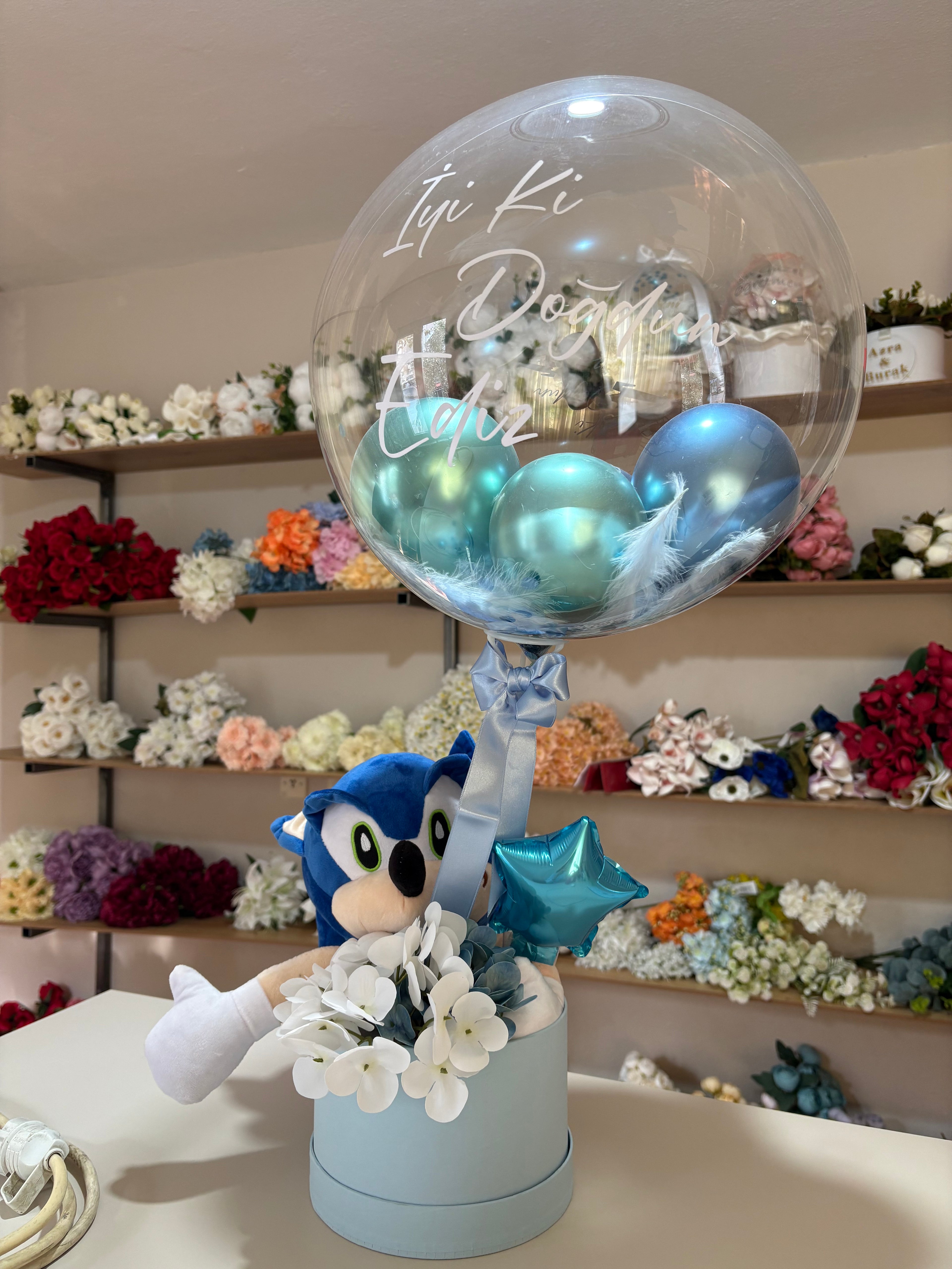 Sonic Premium Hediye Balonu