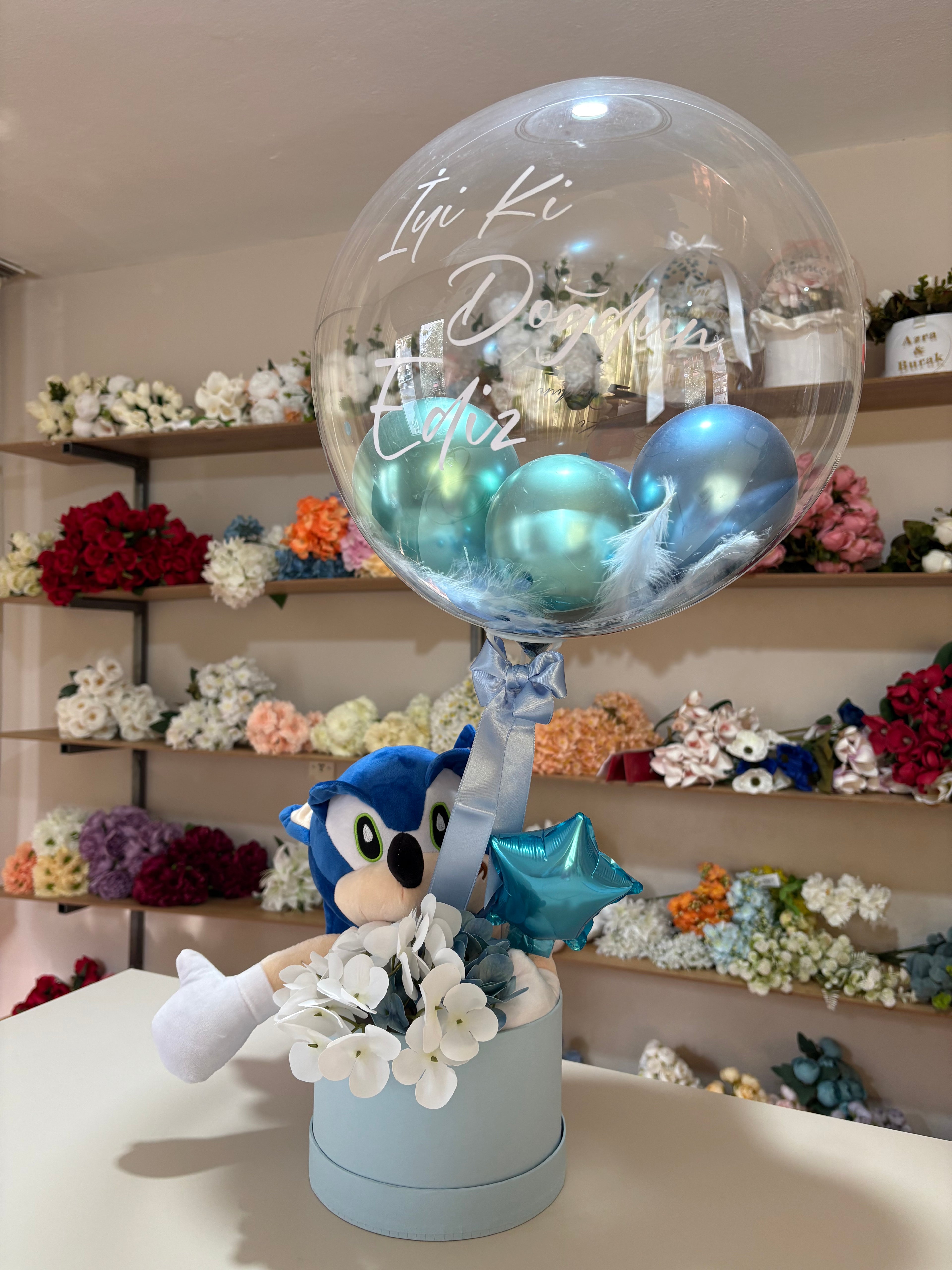 Sonic Premium Hediye Balonu