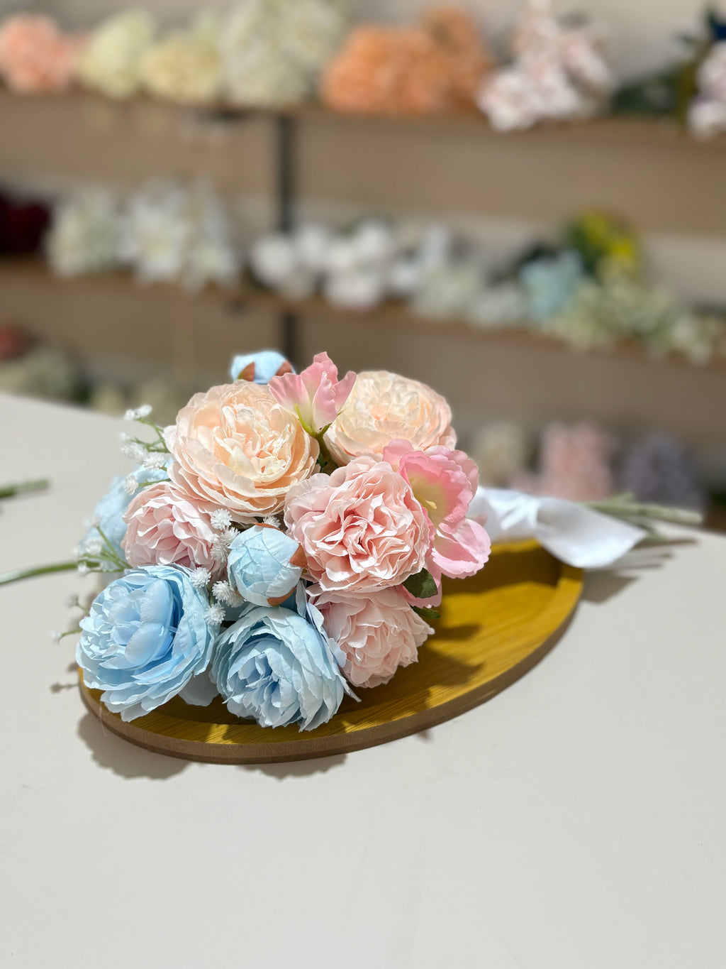 Pastel Rüya Yapay Gelin Buketi