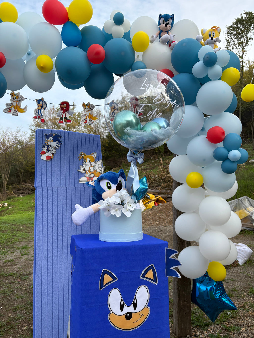 Sonic Premium Hediye Balonu