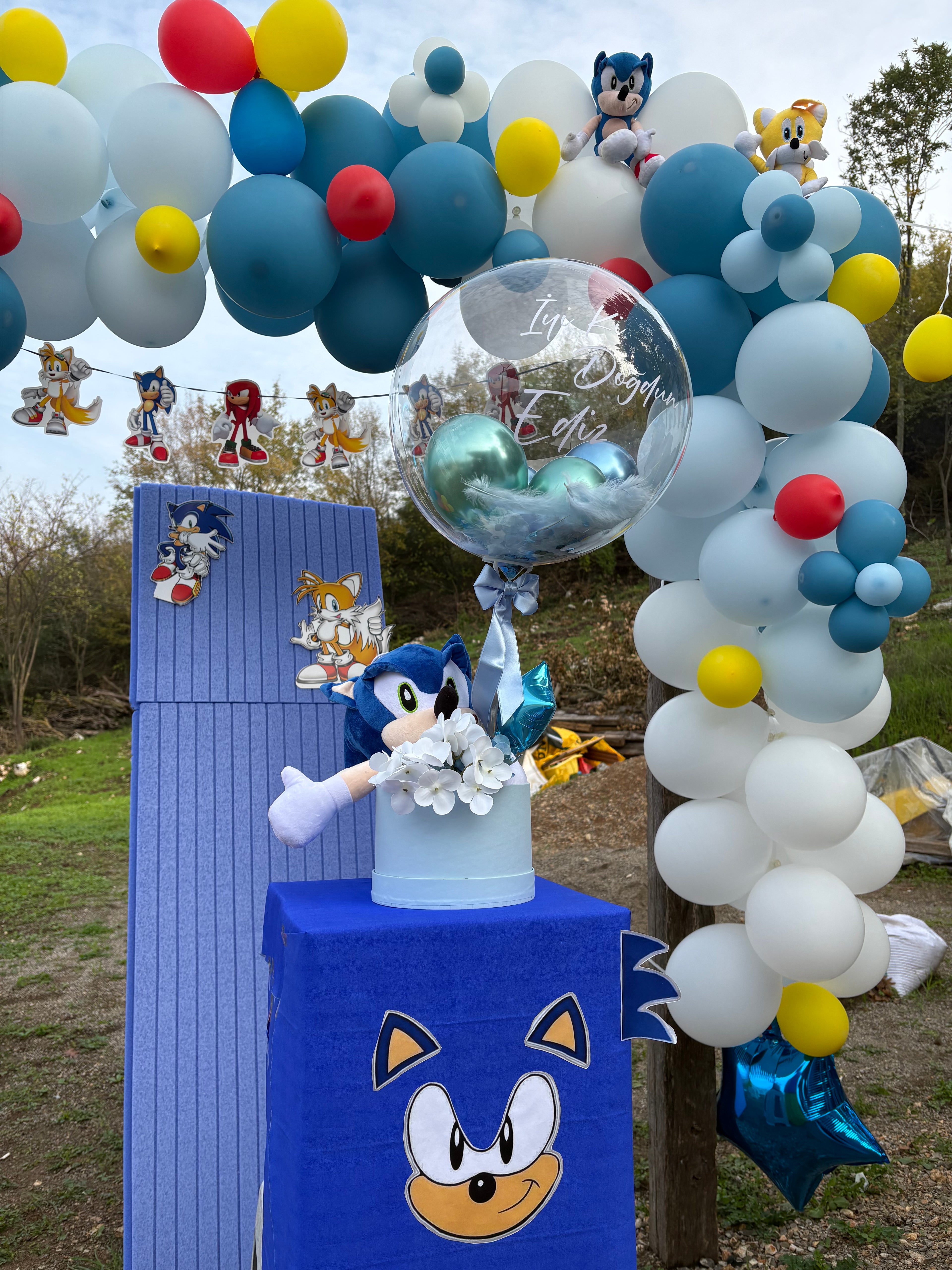 Sonic Premium Hediye Balonu